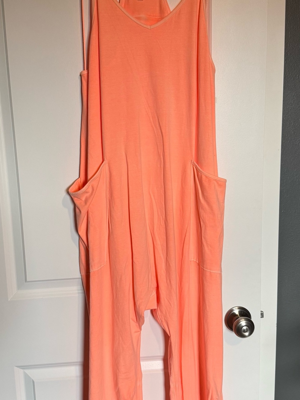 FP Movement by Free People Coral Sleeveless Jumpsuit with Pockets